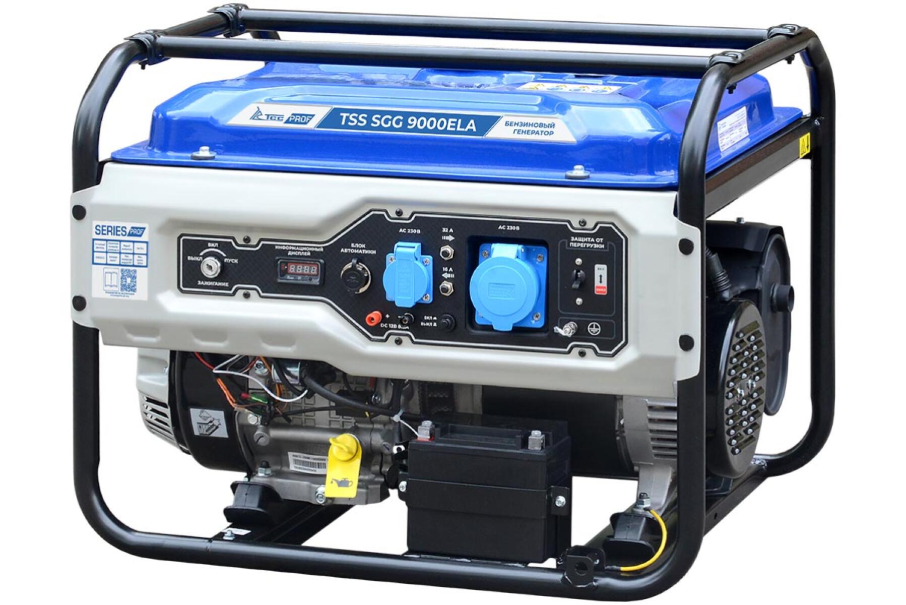 Бензогенератор TSS SGG 9000ELA Бензогенератор TSS SGG 9000ELA