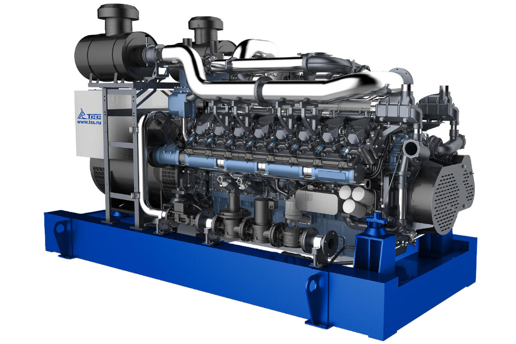 Газопоршневая электростанция 1 МВт TSS GE-Bd-1000LS CHP OG на двигателе BAU Газопоршневая электростанция 1 МВт TSS GE-Bd-1000LS CHP OG на двигателе BAU