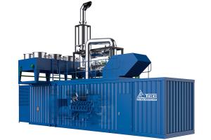 Газопоршневая электростанция 1,4 МВт TSS GE-Bd-1400LS CHP CG на двигателе B