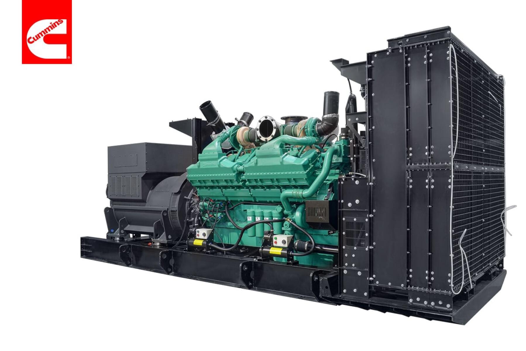 Дизельный генератор 1500 кВт Cummins TCu 2000 TS
