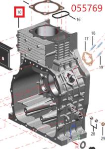 Блок цилиндра SDG 8000(..),1100FE Sh / Engine block (SDG 8000EH3A-SP-3-1-10) Блок цилиндра SDG 8000(..),1100FE Sh / Engine block (SDG 8000EH3A-SP-3-1-10)