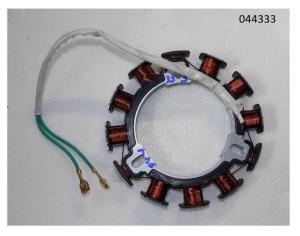Статор генератора маховика (зарядного) SDG 8000(..),1100FE Sh / Stator of flywheel alternator (SH-P13-04)