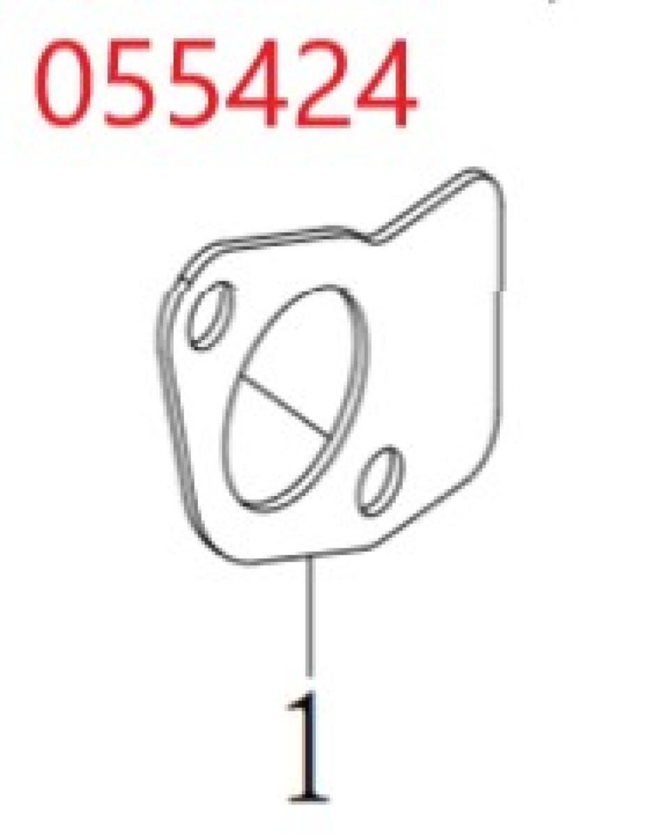 Прокладка глушителя SDG 5500EHA,CP188FE Cm / Exhaust gasket (33048-00701-00) Прокладка глушителя SDG 5500EHA,CP188FE Cm / Exhaust gasket (33048-00701-00)