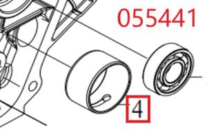 Вкладыш коренной SDG 6500(..)-7500(..),CP192FE,CP195FE Cm / Main bearing CP188FE (30141-00326-00) Вкладыш коренной SDG 6500(..)-7500(..),CP192FE,CP195FE Cm / Main bearing CP188FE (30141-00326-00)