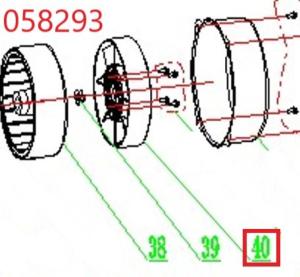 Крыльчатка альтернатора SGG 11000E3Ui,LT196FiE Lt / Alternator fan (1.03.02.99.0027) Крыльчатка альтернатора SGG 11000E3Ui,LT196FiE Lt / Alternator fan (1.03.02.99.0027)