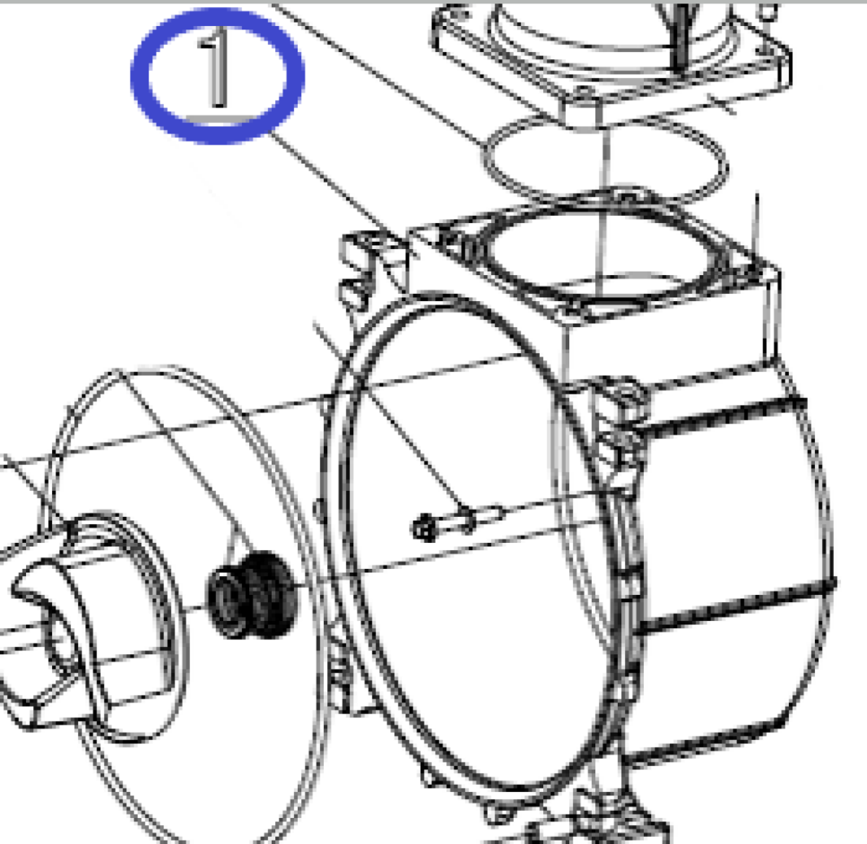 Корпус помпы TSS PGST80/Pump housing PGST80 №1, (70010-00498-00) Корпус помпы TSS PGST80/Pump housing PGST80 №1, (70010-00498-00)
