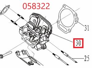 Головка блока цилиндра SGG 11000E3Ui,LT196FiE Lt / Cylinder head (1.01.01.01.0057) Головка блока цилиндра SGG 11000E3Ui,LT196FiE Lt / Cylinder head (1.01.01.01.0057)