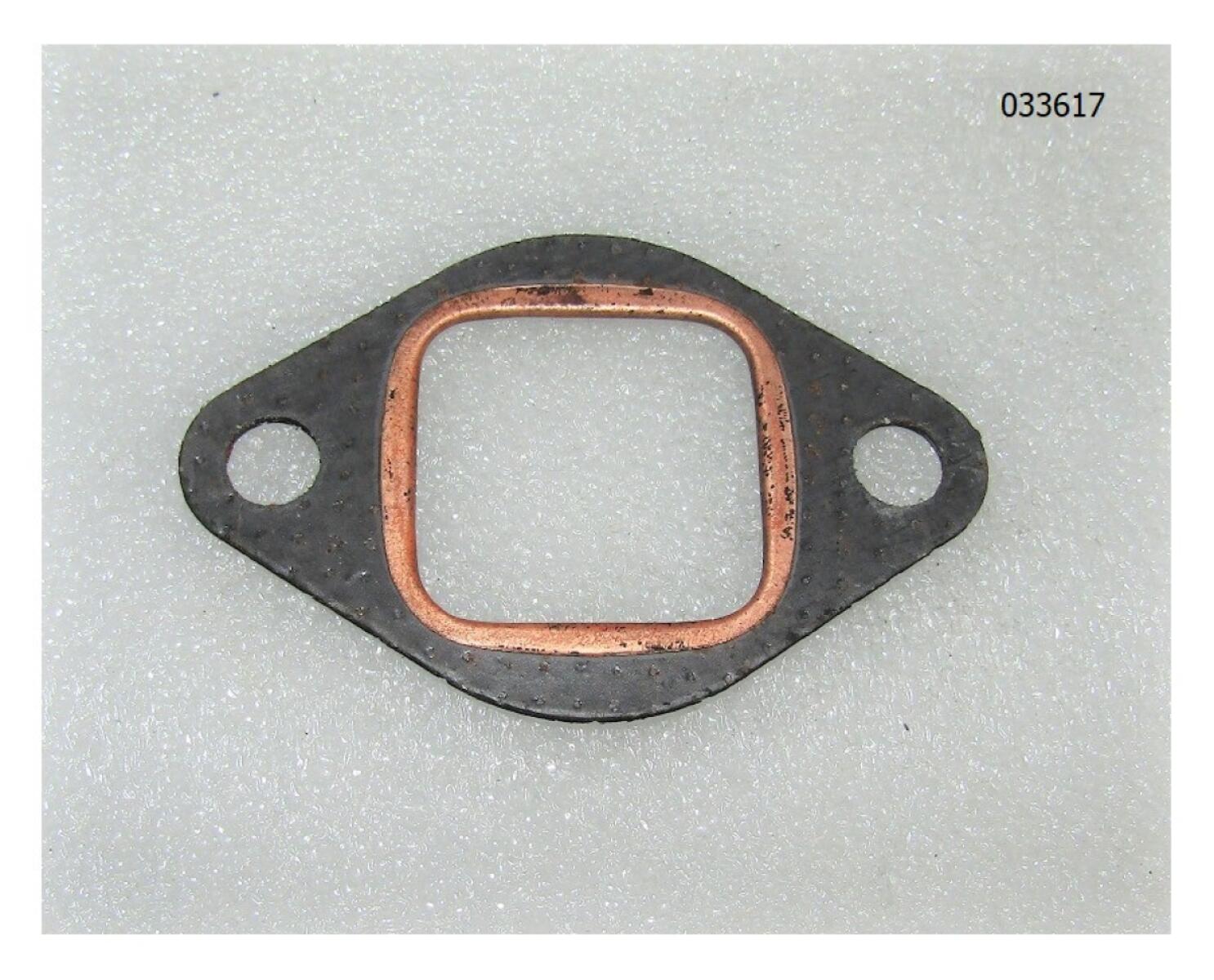 Прокладка выпускного коллектора и головки Yangdong Y4105D/Exhaust pipe gasket