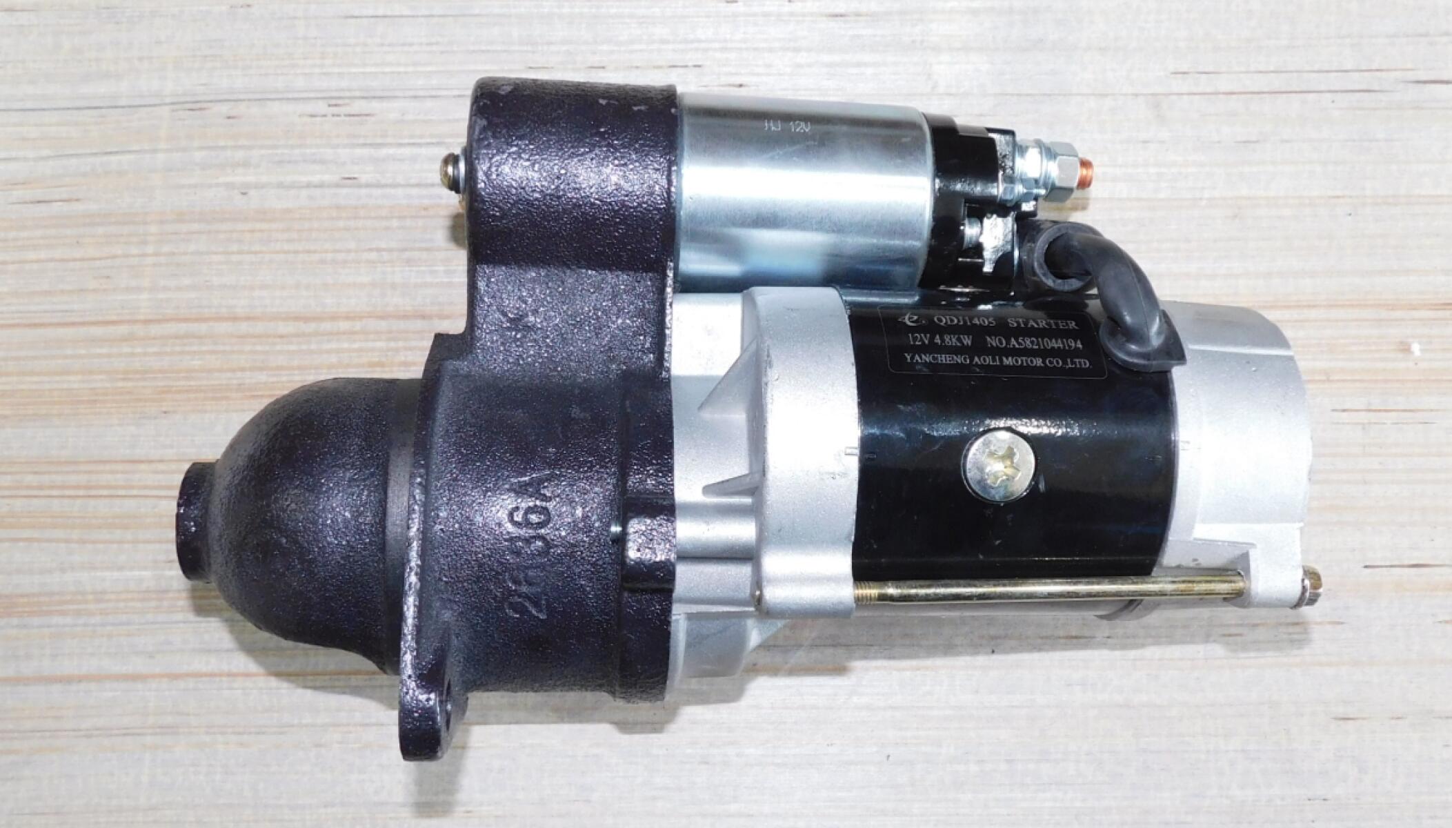 Стартер электрический TDY 19 4L/Starter,(Y480G-12300; QDJ 1405,12V,4,2-4,8KW) Стартер электрический TDY 19 4L/Starter,(Y480G-12300; QDJ 1405,12V,4,2-4,8KW)