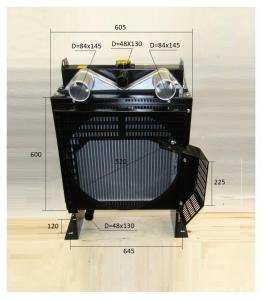 Радиатор охлаждения с интеркулером Ricardo R4105ZLDS1; TDK56, 66 4LT (с интеркулером)/Radiator (уце Радиатор охлаждения с интеркулером Ricardo R4105ZLDS1; TDK56, 66 4LT (с интеркулером)/Radiator (уце