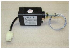 Соленоид вытягивающий ТНВД (24v) с тросиком (XHQ-PT,24v)/Fuel cut push-out solenoid valve subassembl