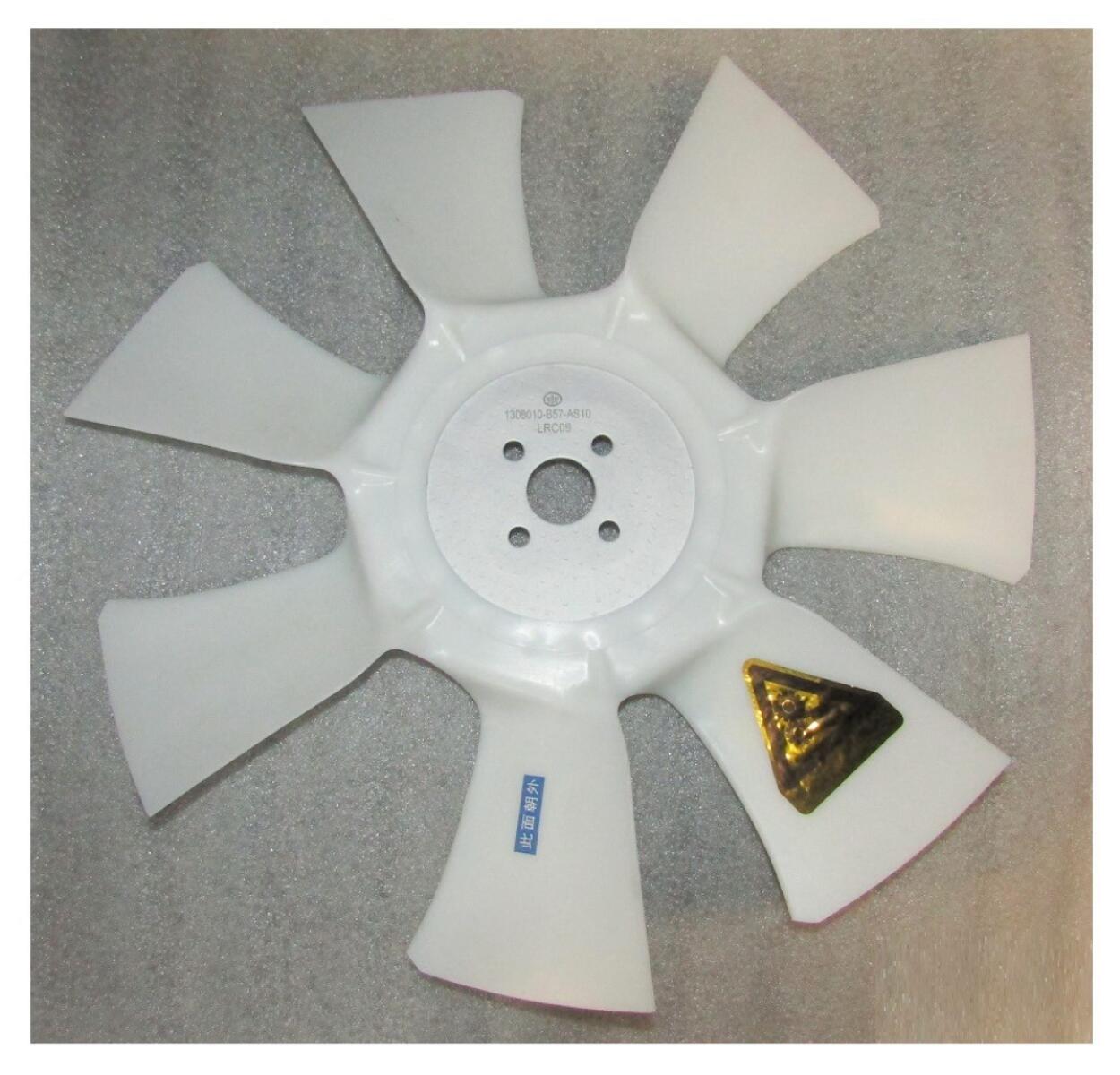 Крыльчатка вентилятора (D=400/7) TDX 16 4L /Fan (1308010-B57-AS10) Крыльчатка вентилятора (D=400/7) TDX 16 4L /Fan (1308010-B57-AS10)