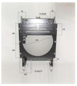 Радиатор охлаждения TDR-K 25 4L/Radiator, Радиатор охлаждения TDR-K 25 4L/Radiator,