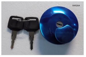 Крышка бака топливного для артикула 039970/Fuel tank cap for KRC-33E Крышка бака топливного для артикула 039970/Fuel tank cap for KRC-33E