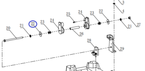 Вкладыш пластины крепленя TSS-CP-220/Liner, fixed handle, CNP330Y-1-B22 (3020102005) Вкладыш пластины крепленя TSS-CP-220/Liner, fixed handle, CNP330Y-1-B22 (3020102005)