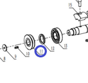Шкив вала вибратора TSS-CP-320/Driven pulley, CNP330AY-1-C11 (3030103001) Шкив вала вибратора TSS-CP-320/Driven pulley, CNP330AY-1-C11 (3030103001)