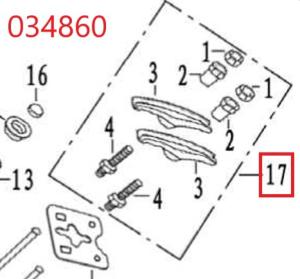 Коромысло в сборе SGG 10000(..),2V78F-2 Lf / Valve rocker assy (14410 /173F) Коромысло в сборе SGG 10000(..),2V78F-2 Lf / Valve rocker assy (14410 /173F)