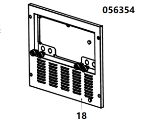 TSS DUAL DWG-500 / Position 18 - Front side plate (33014-00447-01)