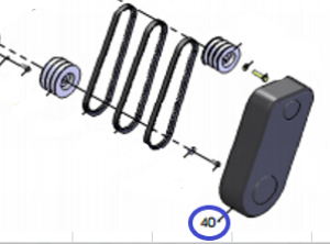 Кожух ремня TSS RH-450H&L/belt guard TSS RH-450, №40 (Q450-040) Кожух ремня TSS RH-450H&L/belt guard TSS RH-450, №40 (Q450-040)