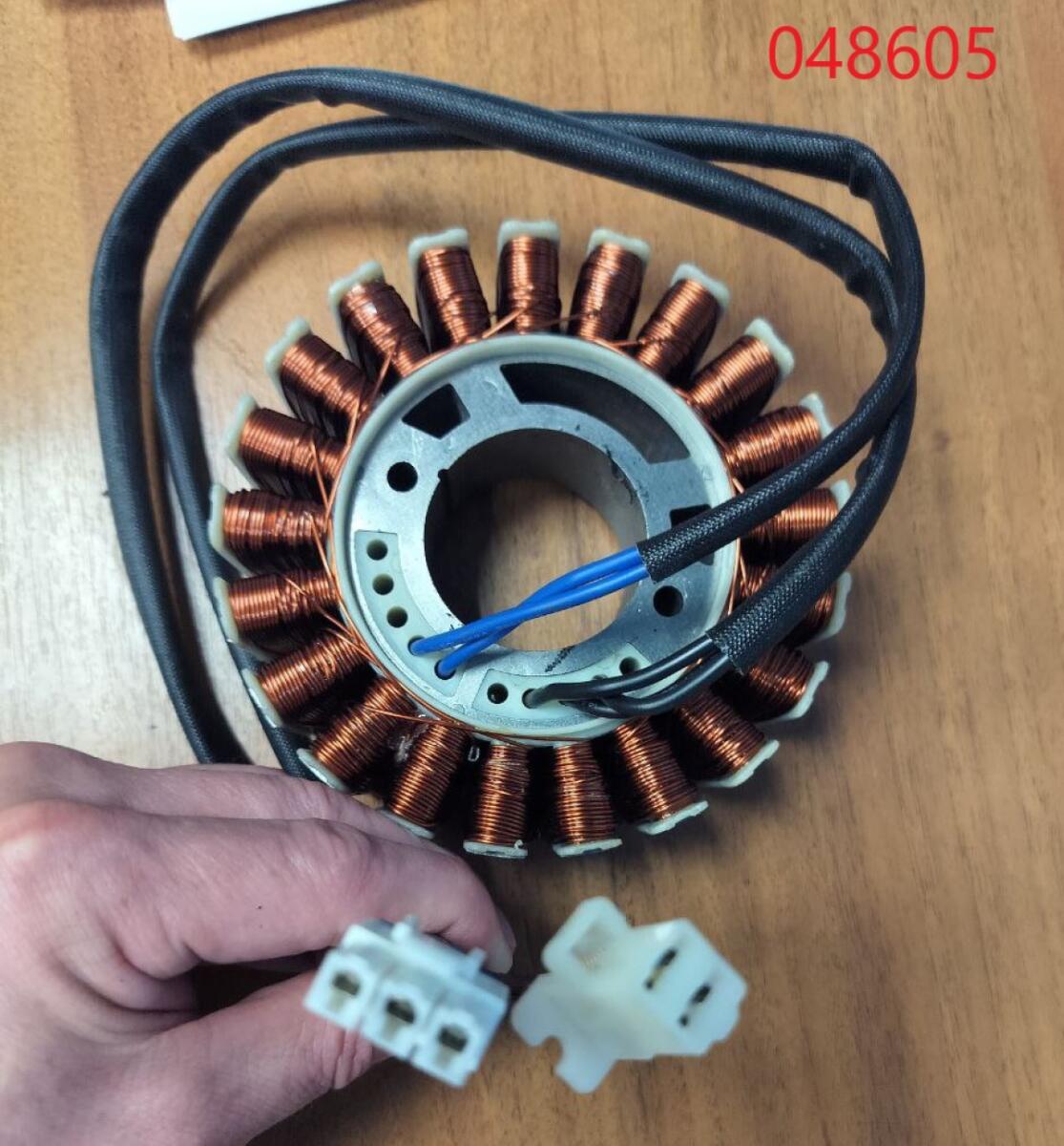 Статор альтернатора инверторный 230V SGG 3000Si (ESi), KM165F/ Inverter motor stator 230V (02.09.30120-280007-00) Статор альтернатора инверторный 230V SGG 3000Si (ESi), KM165F/ Inverter motor stator 230V (02.09.30120-280007-00)