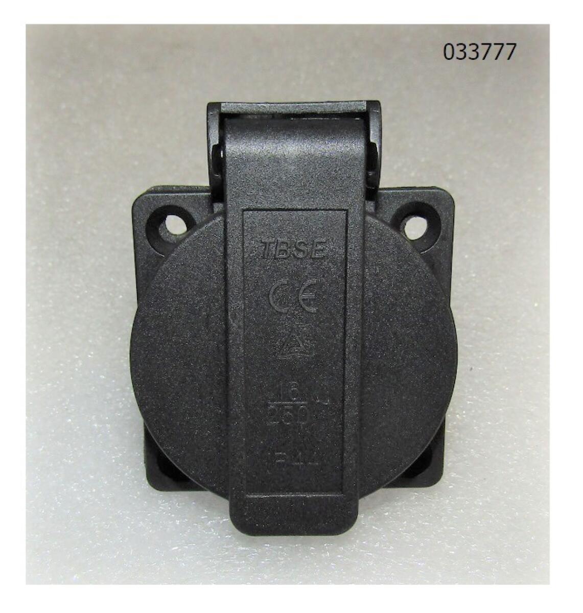 Розетка 230V,16A (черный цвет) SGG 10000Ei / 230V,16A Black socket Розетка 230V,16A (черный цвет) SGG 10000Ei / 230V,16A Black socket