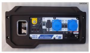 Панель управления в сборе SGG 10000Ei,SV460 до 08.2024 Sc / Control panel assembly (20114-04818-00)