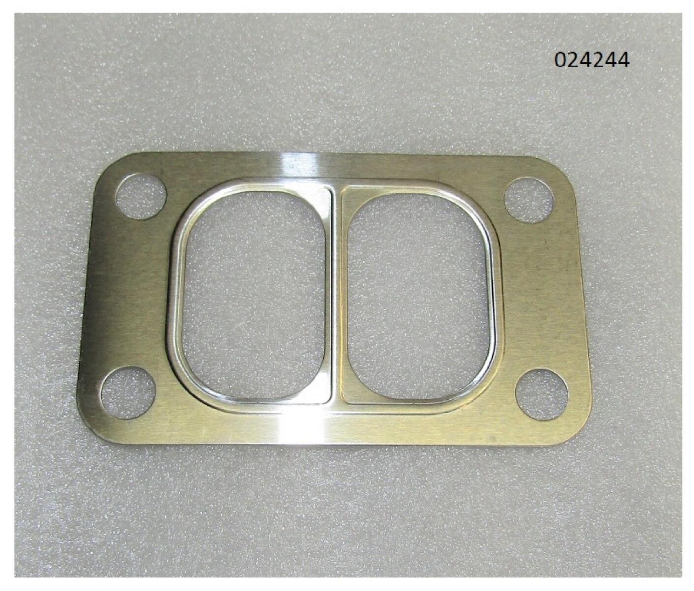 Прокладка турбокомпрессора TDH 192 6LTE (прямоугольная,2" окна",108х67 мм) /Turbine outlet gasket Прокладка турбокомпрессора TDH 192 6LTE (прямоугольная,2" окна",108х67 мм) /Turbine outlet gasket