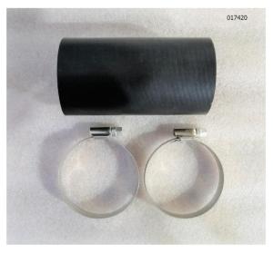 Рукав соединительный резиновый/Rubber hose φ45×100 (33904031) Рукав соединительный резиновый/Rubber hose φ45×100 (33904031)