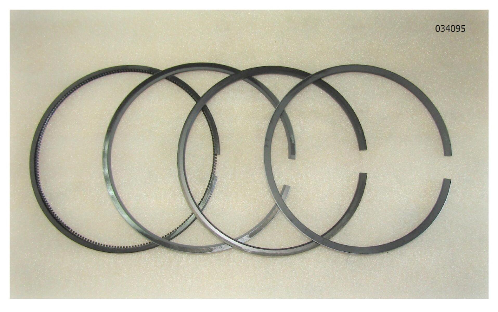 Кольца поршневые (D=139.к-кт на 1 поршень,4 шт )TDW 432 12VTE/Piston rings kit