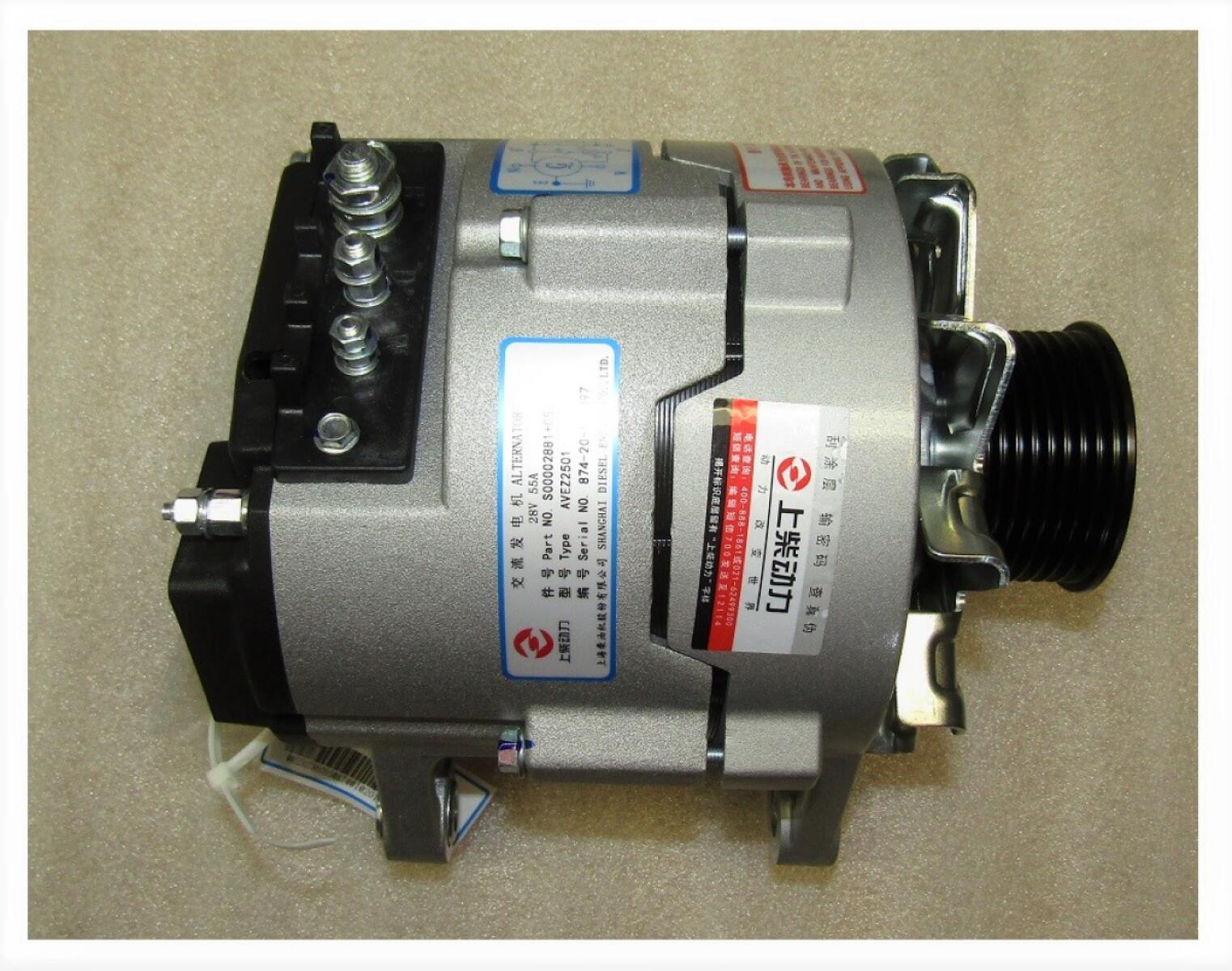 Генератор зарядный SDEC SC4H180D2; TDS 120,155,168 4LTE/Battery charging generator Генератор зарядный SDEC SC4H180D2; TDS 120,155,168 4LTE/Battery charging generator