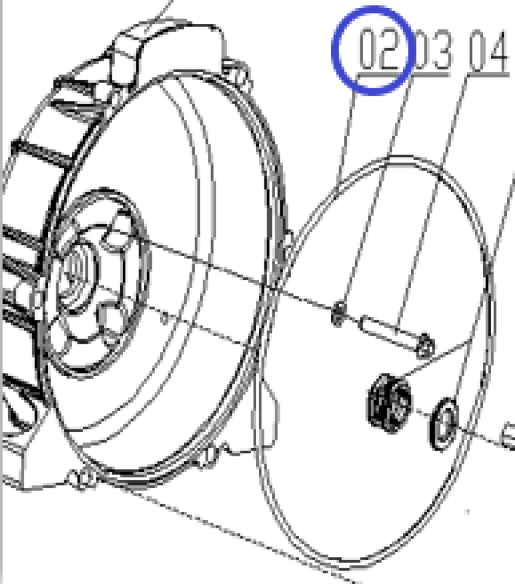 Кольцо уплотнительное крышки насоса TSS PDST80E/O-ring seal PDST80E, №2 (30152-00067-00) Кольцо уплотнительное крышки насоса TSS PDST80E/O-ring seal PDST80E, №2 (30152-00067-00)