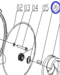 Шпонка механического уплотнителя TSS PDST80E/Flat key PDST80E, №6 (33400-00151-00) Шпонка механического уплотнителя TSS PDST80E/Flat key PDST80E, №6 (33400-00151-00)