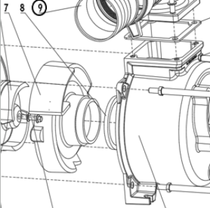 Патрубок рукава входной/выходной TSS PDST100E/Swivel joint PDST100E, №9 (33001-00032-00) Патрубок рукава входной/выходной TSS PDST100E/Swivel joint PDST100E, №9 (33001-00032-00)