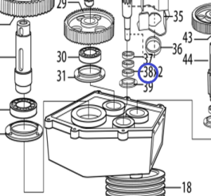 Сальник (35х62х10) вала ведущего TSS GW 42A/OIL SEAL 35*62*10mm, №38 (50007040) Сальник (35х62х10) вала ведущего TSS GW 42A/OIL SEAL 35*62*10mm, №38 (50007040)