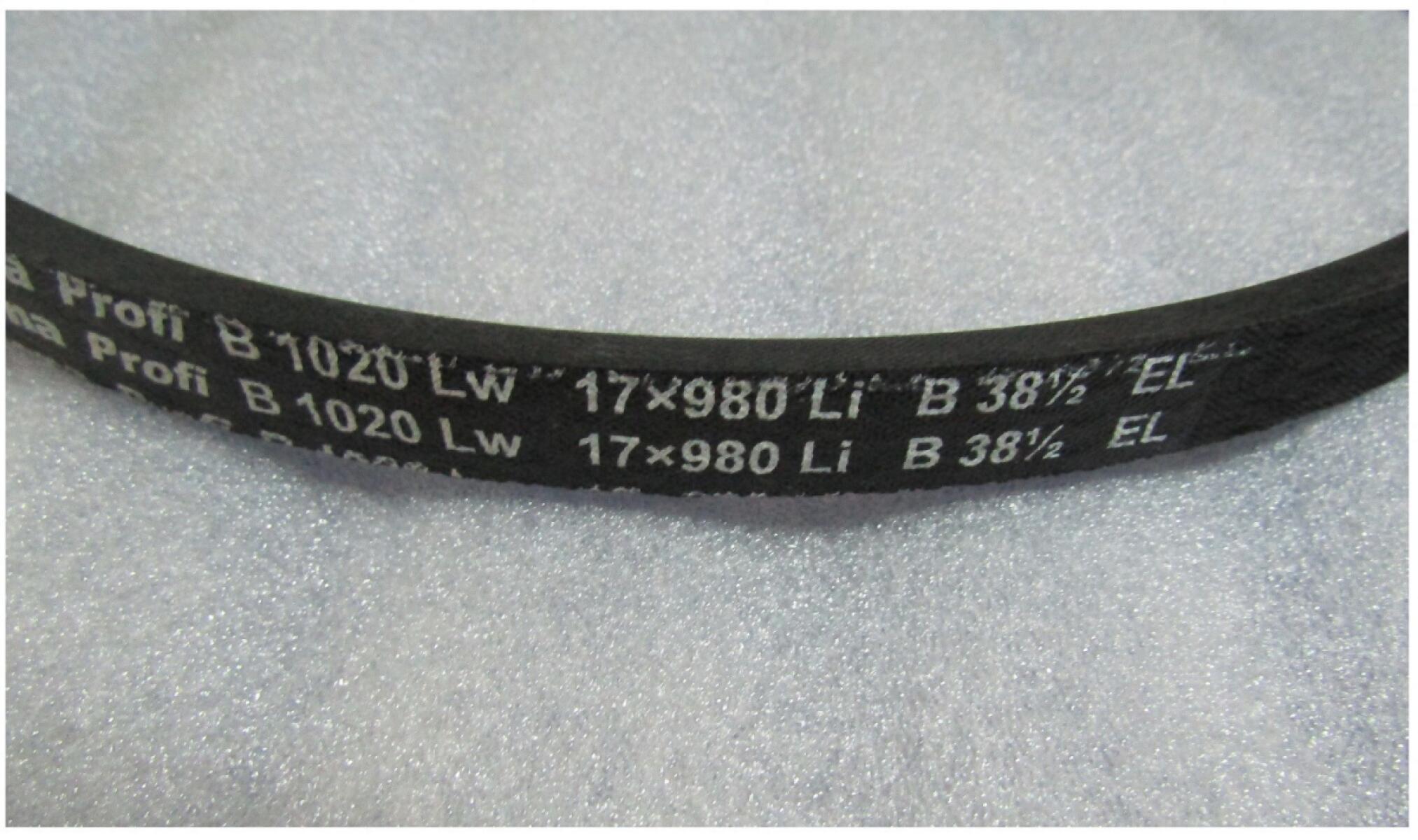 Ремень приводной гладкий (17х980Li, B38) для TSS-СР-420/V-BELT Ремень приводной гладкий (17х980Li, B38) для TSS-СР-420/V-BELT