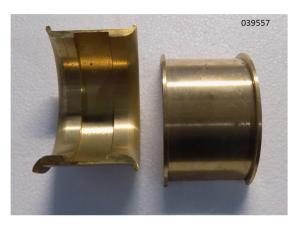 Вкладыш шатуна ТСС GQ 42N/Cuprum bush GQ 42N, №18 Вкладыш шатуна ТСС GQ 42N/Cuprum bush GQ 42N, №18