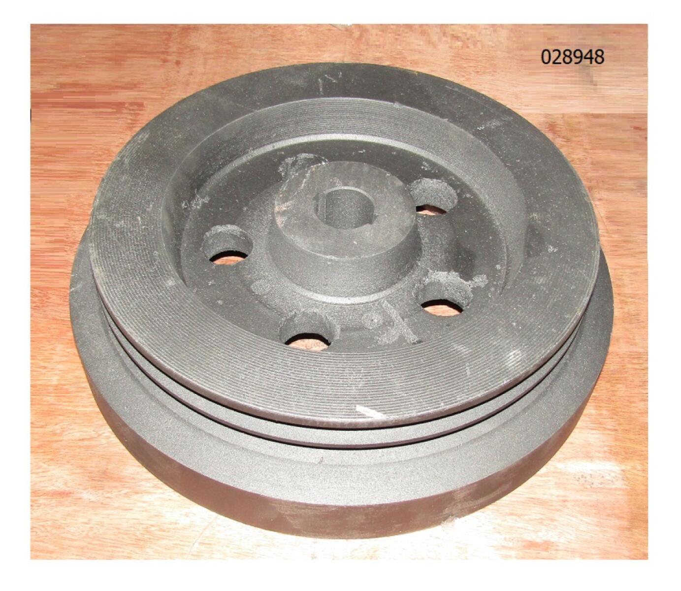 Шкив (38х375х98х4B) вала редуктора TSS GQ 52A/GQ52A BIG BELT PULL, №44 (60001005)