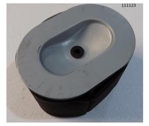 Фильтр воздушный (элемент) SDG 9000(..),LT1100FE (овальный,155х108х89 мм) Lt / Air filter element (1.02.07.03.0003)