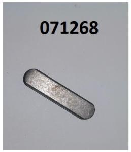 Шпонка (6х25х6) для ТСС ВП-20/Key a8x25-gb1076, 0010768 Шпонка (6х25х6) для ТСС ВП-20/Key a8x25-gb1076, 0010768
