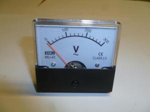 Вольтметр (0-300v)/Voltmeter (MB-23; 37420,MU-45) Вольтметр (0-300v)/Voltmeter (MB-23; 37420,MU-45)