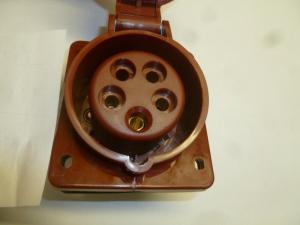 Розетка 220-380,16A SGG7500 / European industrial socket,16A-6H/220-380V Розетка 220-380,16A SGG7500 / European industrial socket,16A-6H/220-380V