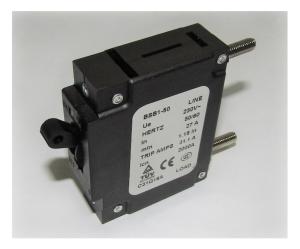 Выключатель автоматический (одинарный) 27А SGG 6000EN / AC circuit breaker Выключатель автоматический (одинарный) 27А SGG 6000EN / AC circuit breaker