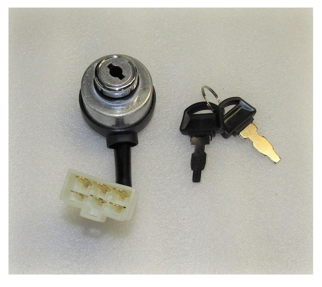 Замок зажигания с ключами в сборе SGG 8000(..)(арт.06..) (6-контактов) / Ignition lock with keys assy Замок зажигания с ключами в сборе SGG 8000(..)(арт.06..) (6-контактов) / Ignition lock with keys assy