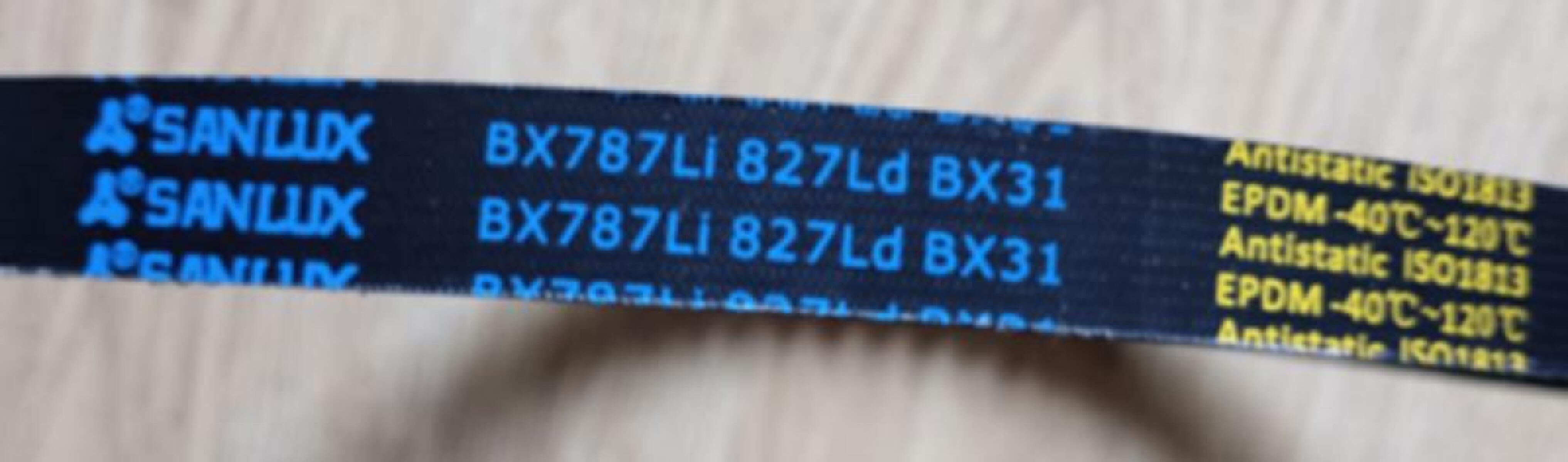 Ремень приводной зубчатый (Вх787Li 827Ld Вх31)/V-Belt Ремень приводной зубчатый (Вх787Li 827Ld Вх31)/V-Belt