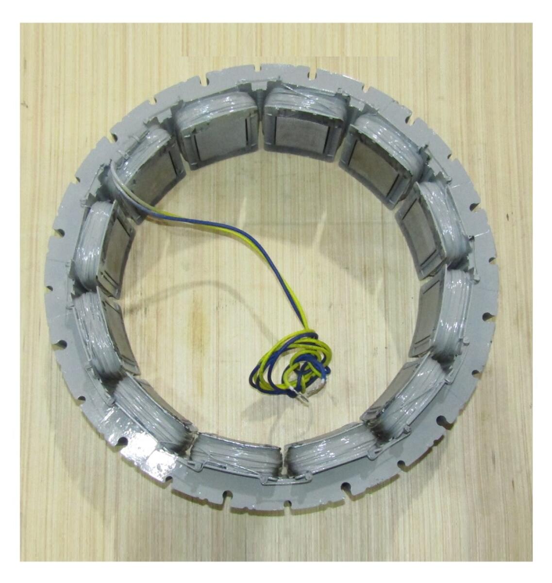 Статор возбудителя генератора ECO40-3S/4/Excitation Winding Stator Статор возбудителя генератора ECO40-3S/4/Excitation Winding Stator