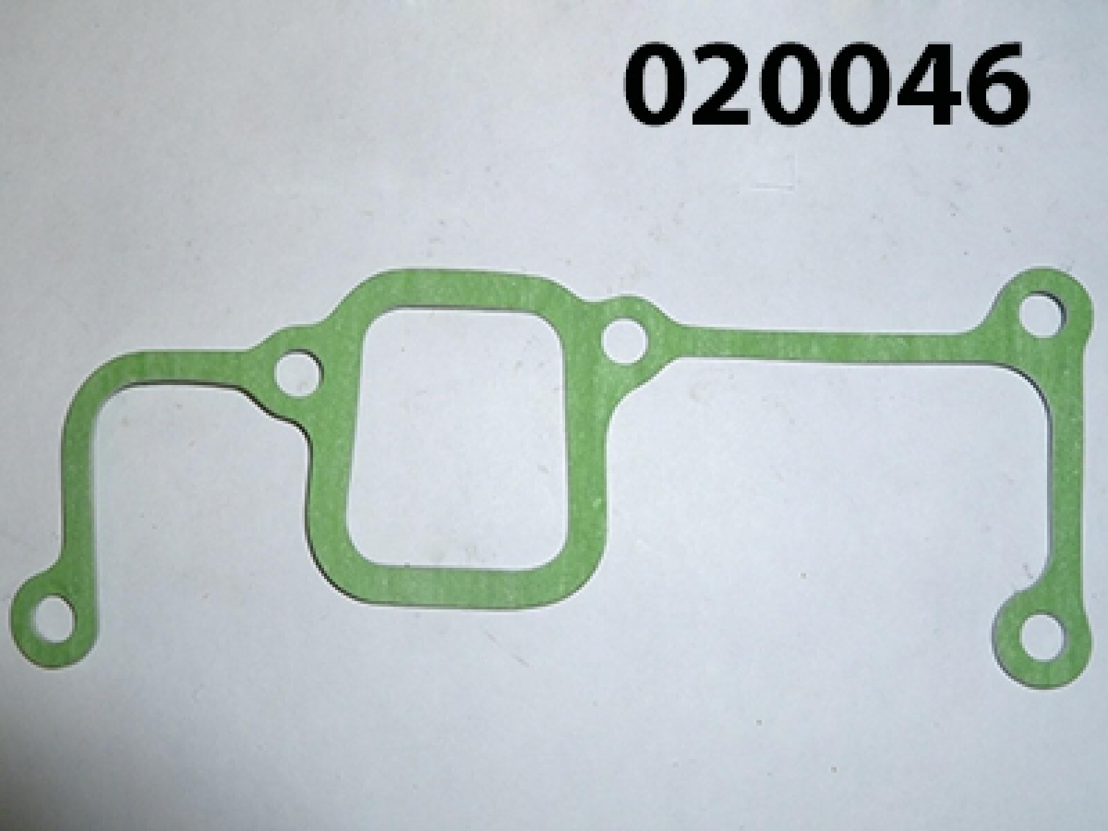 Прокладка впускного коллектора и ГБЦ KM186F / Intake manifold gasket (КМ186F-02014)