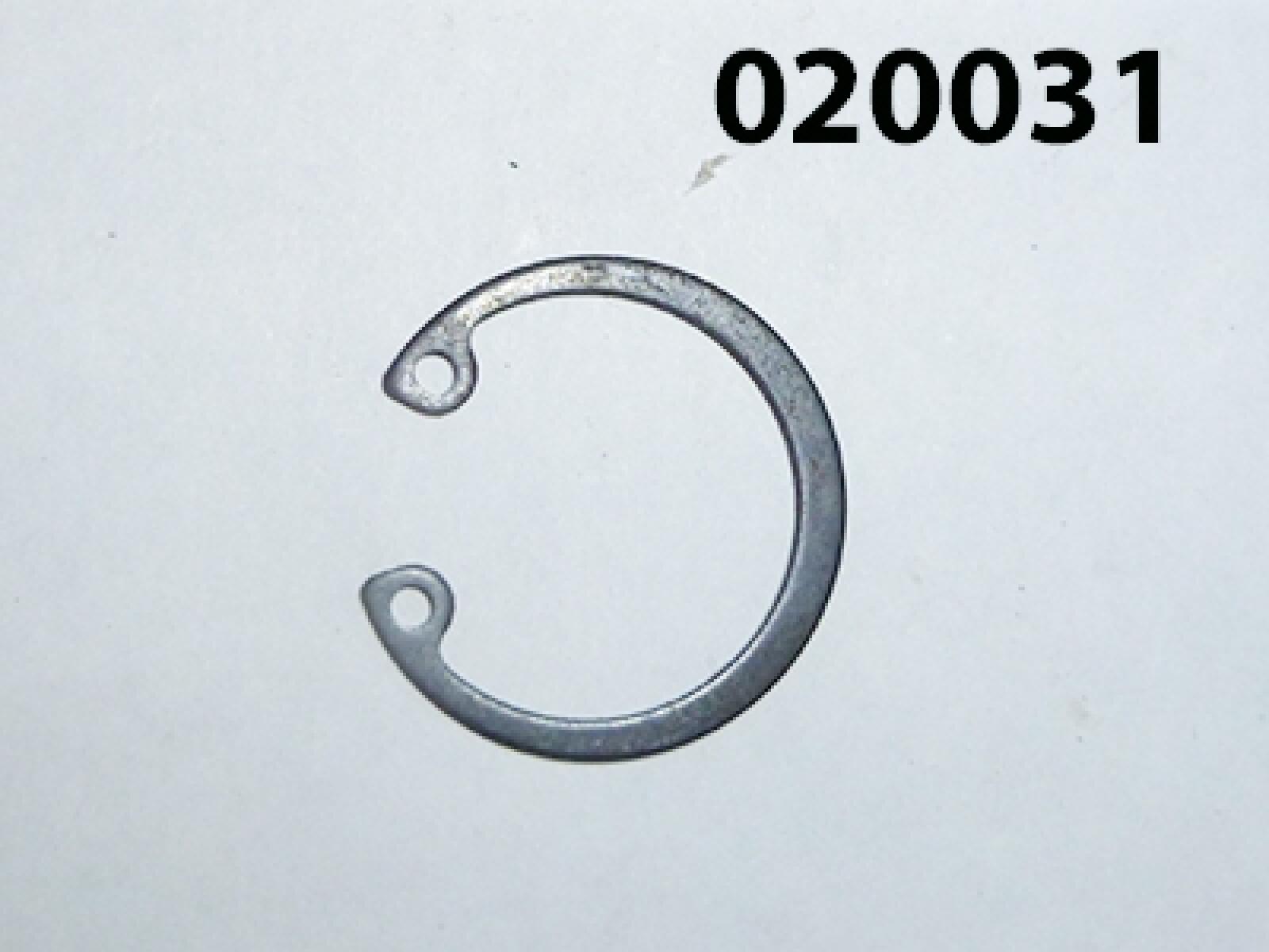 Кольцо стопорное пальца поршневого KM186F (D=23 мм) /Retainer ring Кольцо стопорное пальца поршневого KM186F (D=23 мм) /Retainer ring