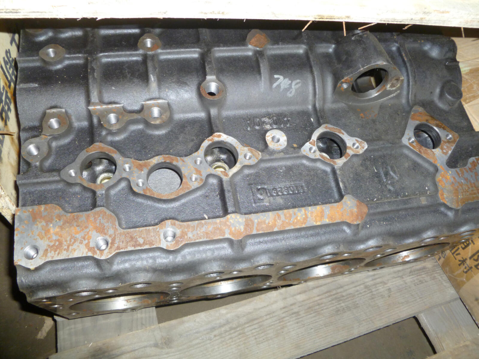 Блок цилиндров (D=105 мм) двигателя TDQ 38 4L/Cylinder Block Блок цилиндров (D=105 мм) двигателя TDQ 38 4L/Cylinder Block
