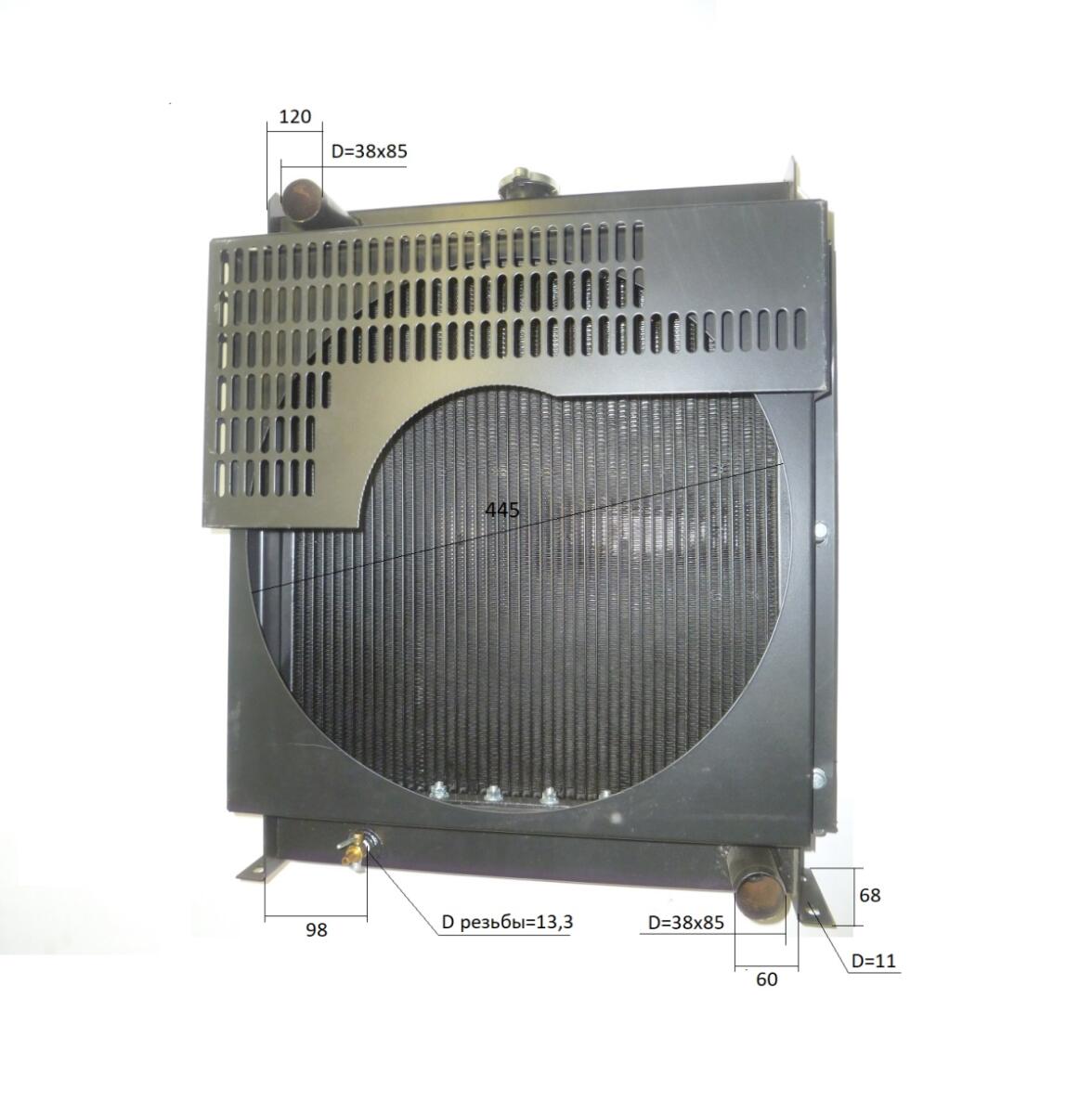 Радиатор охлаждения Quanchai QC490D; TDQ 20,25 4L/Radiator Радиатор охлаждения Quanchai QC490D; TDQ 20,25 4L/Radiator