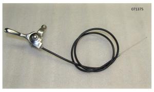 Рычаг газа в сборе с тросиком TSS-VP 90TL(H)/Throttle Controller & Throttle Wire assy Рычаг газа в сборе с тросиком TSS-VP 90TL(H)/Throttle Controller & Throttle Wire assy